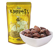 韩国进口 汤姆农场蜂蜜黄油扁桃仁 杏仁味零食250g